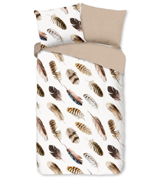 Goodmorning Dekbedovertrek Fedra Sand 140x200/220