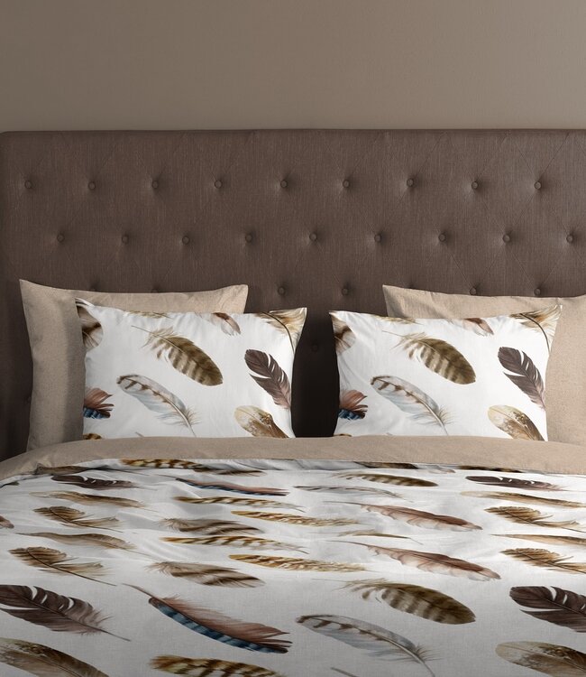 Goodmorning Dekbedovertrek Fedra Sand 140x200/220