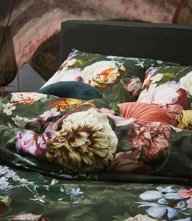 Essenza Dekbedovertrek Fleur Green 260 x 200/220