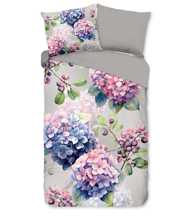 Ritzzly Dekbedovertrek met rits Julia Grijs