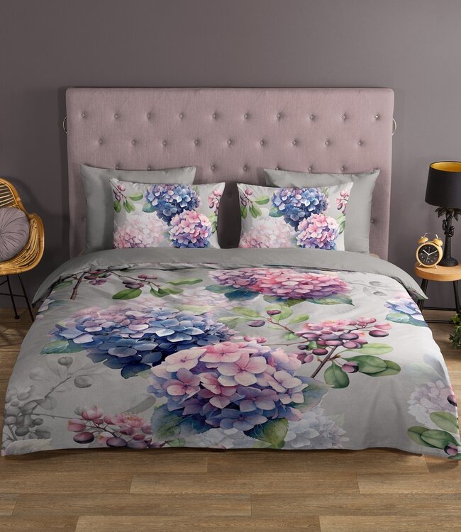 Ritzzly Dekbedovertrek met rits Julia Grijs