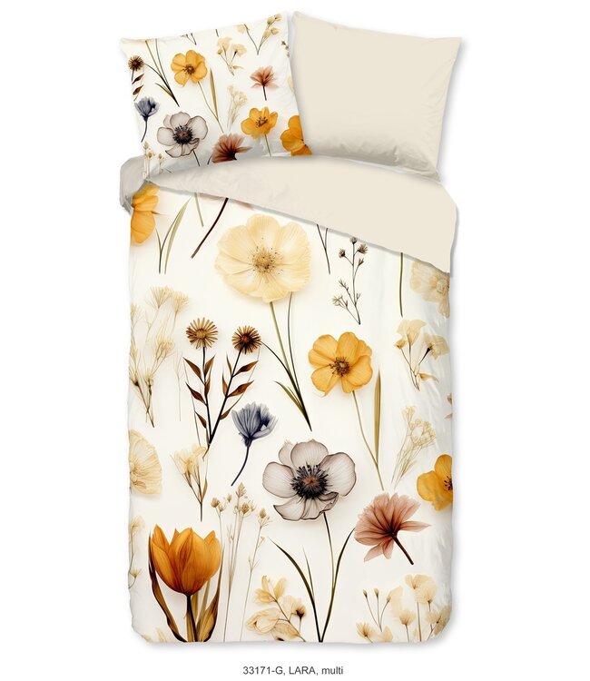 Ritzzly Dekbedovertrek met rits Lara Multi