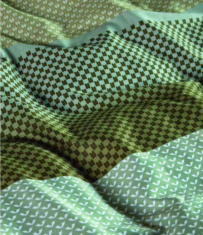 Beddinghouse Dekbedovertrek Satijn Marthe Green