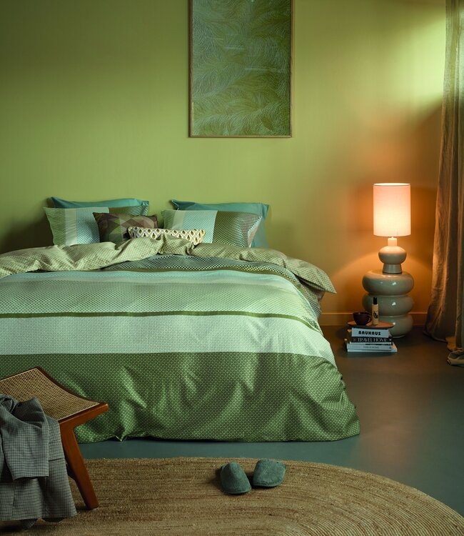 Beddinghouse Dekbedovertrek Satijn Marthe Green