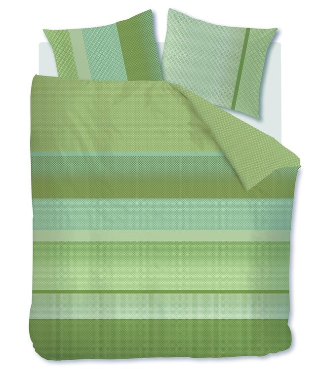 Beddinghouse Dekbedovertrek Satijn Marthe Green 240 x 200/220