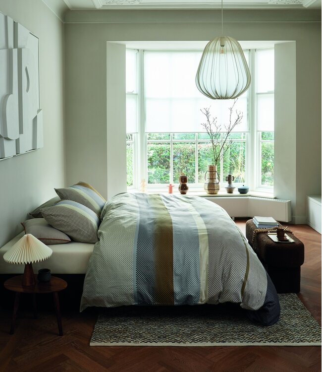 Beddinghouse Dekbedovertrek Satijn Marthe Sand 200 x 200/220