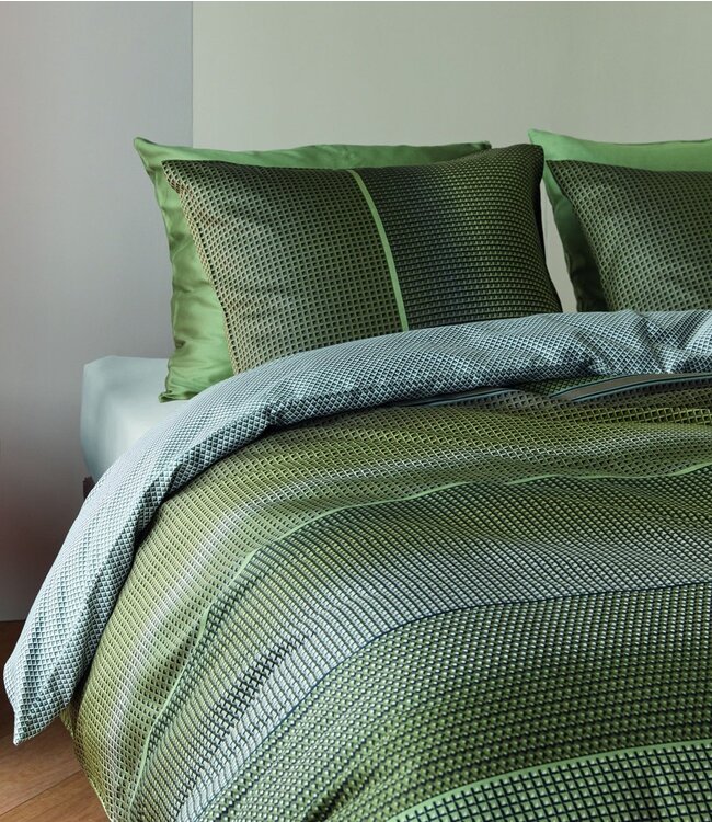 Kardol  Dekbedovertrek Satijn Charlottesville Green 200 x 200/220