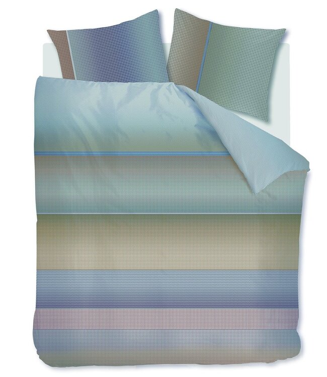 Kardol  Dekbedovertrek Satijn Charlottesville Bluegrey 200 x 200/220