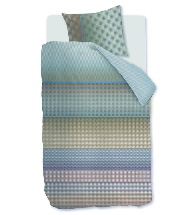 Kardol  Dekbedovertrek Satijn Charlottesville Bluegrey 140 x 200/220