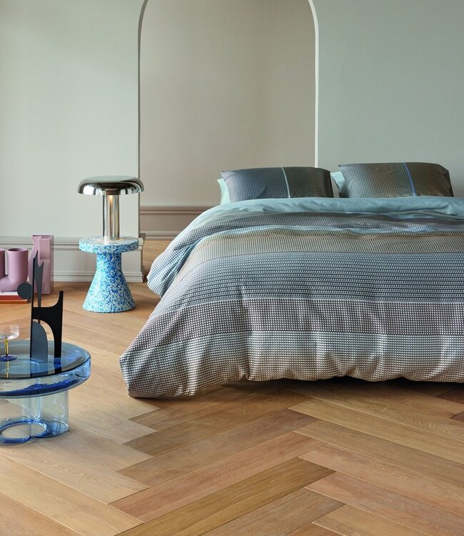 Kardol  Dekbedovertrek Satijn Charlottesville Bluegrey 260 x 200/220