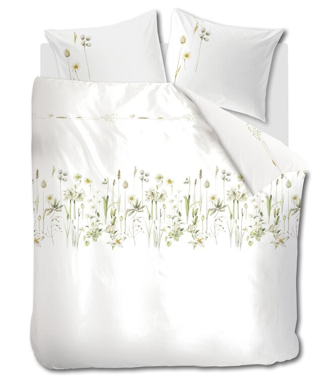 Marjolein Bastin Dekbedovertrek Amaryllis White 200 x 200/220