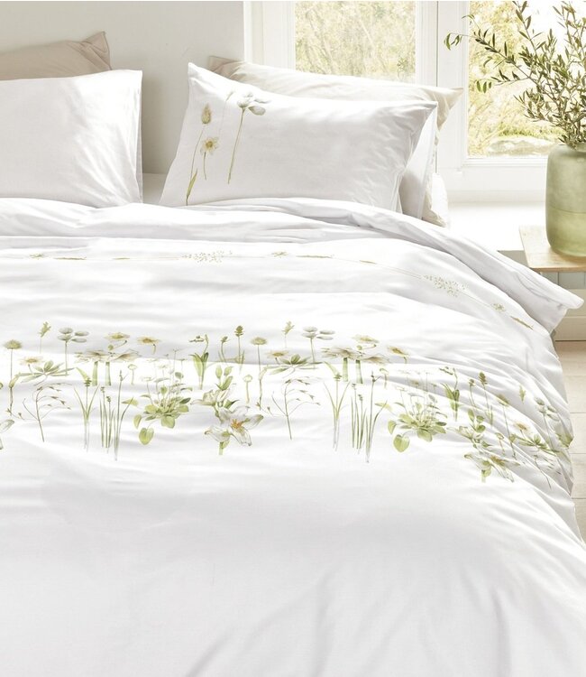 Marjolein Bastin Dekbedovertrek Amaryllis White 140 x 200/220