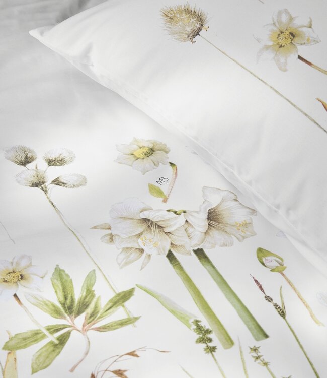 Marjolein Bastin Dekbedovertrek Amaryllis White 240 x 200/220