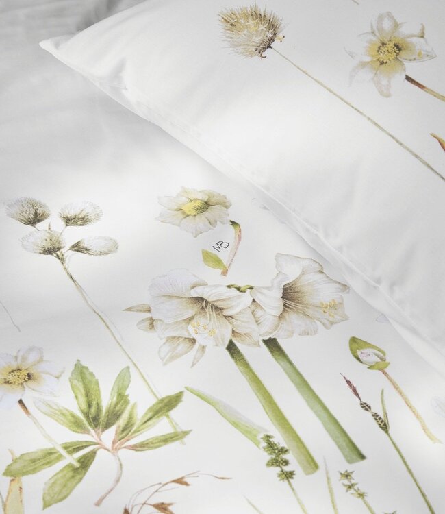 Marjolein Bastin Dekbedovertrek Amaryllis White 140 x 200/220