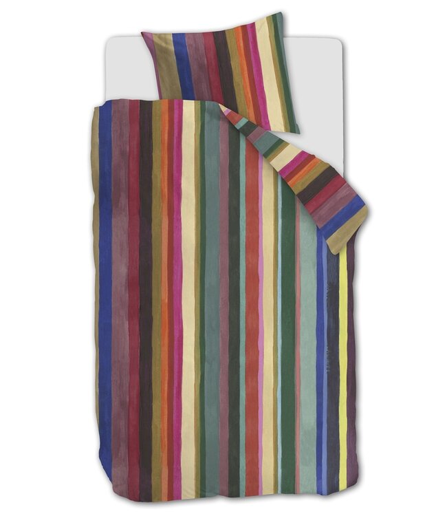 Oilily Dekbedovertrek Satijn Fiesta Lines Multi 140 x 200/220