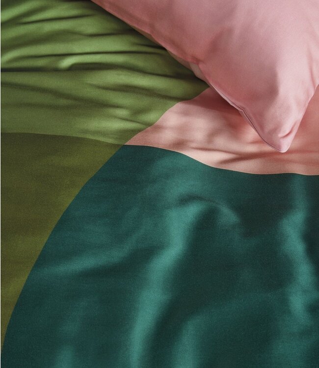 Dutch Design Dekbedovertrek  Abbey Road Groen 240 x 200/220