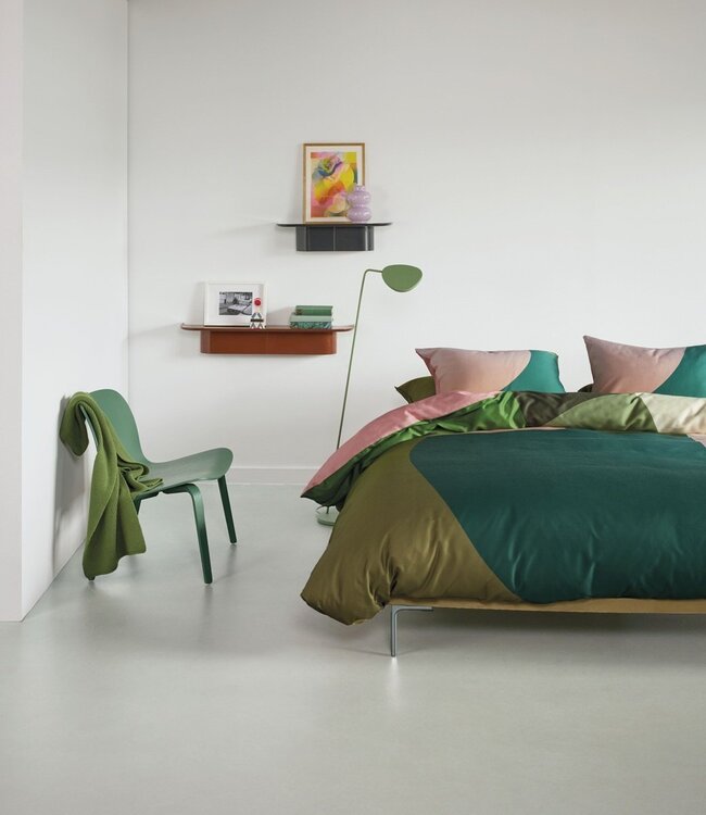 Dutch Design Dekbedovertrek  Abbey Road Groen 260 x 200/220