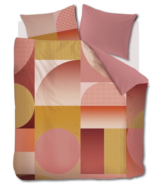Dutch Design Dekbedovertrek  Sunset Boulevard Koraal
