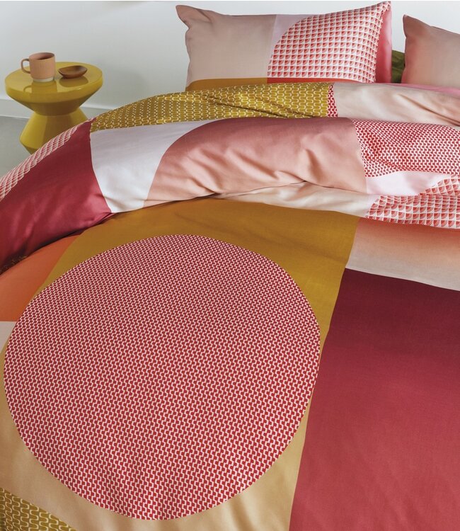 Dutch Design Dekbedovertrek  Sunset Boulevard Koraal