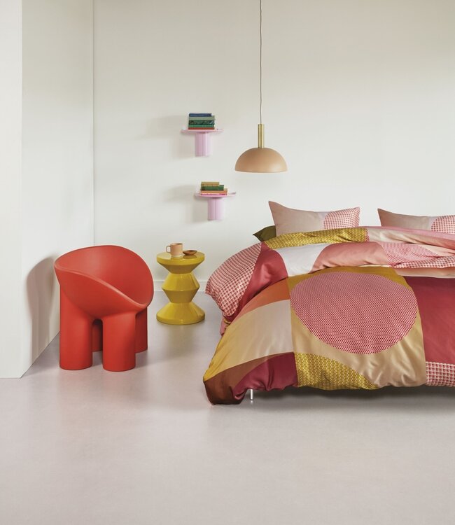 Dutch Design Dekbedovertrek  Sunset Boulevard Koraal 200 x 200/220