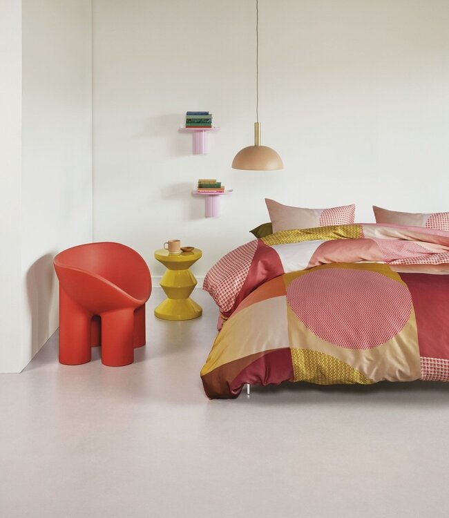 Dutch Design Dekbedovertrek  Sunset Boulevard Koraal 260 x 200/220