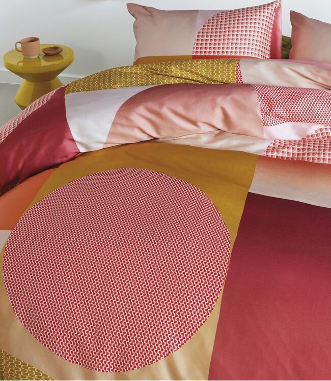 Dutch Design Dekbedovertrek  Sunset Boulevard Koraal 260 x 200/220