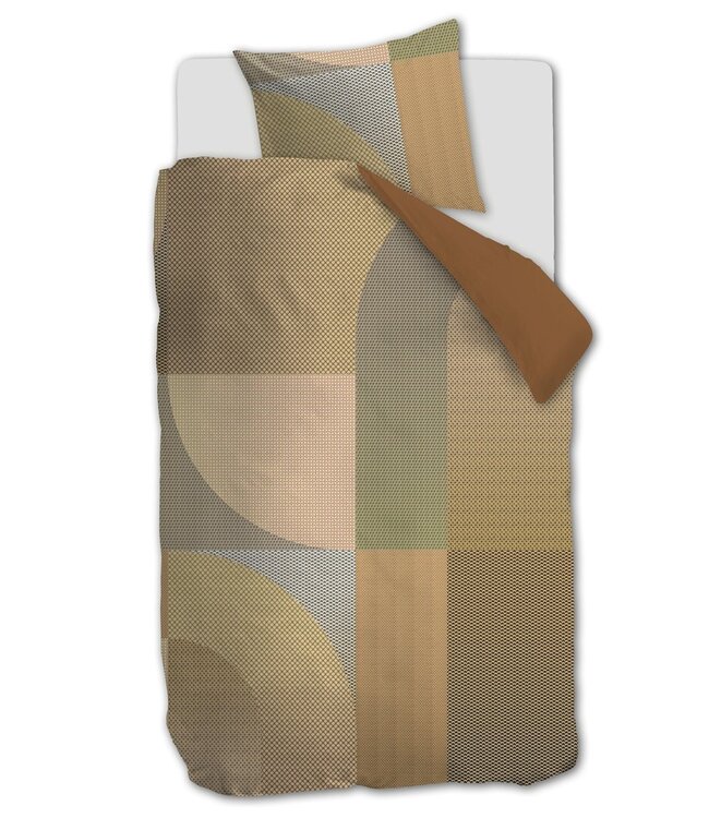 Dutch Design Dekbedovertrek  Tencel Fifth Avenue Gold 140 x 200/220