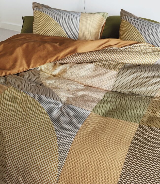 Dutch Design Dekbedovertrek  Tencel Fifth Avenue Gold 260 x 200/220