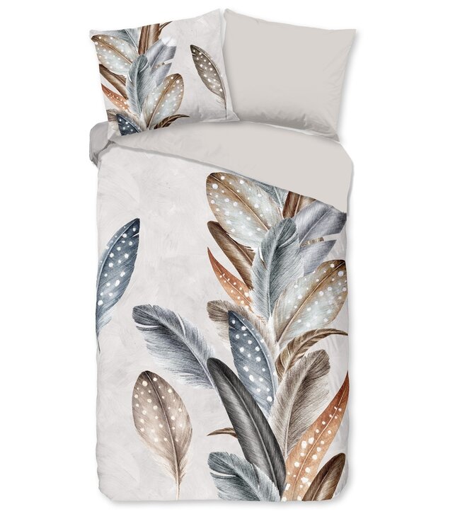 Ritzzly Dekbedovertrek met rits Flanel Eina