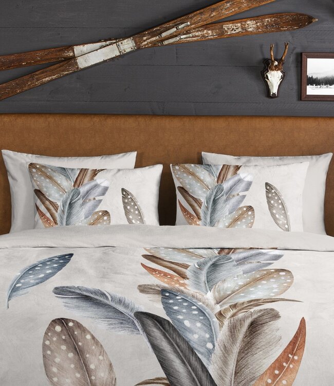 Ritzzly Dekbedovertrek met rits Flanel Eina