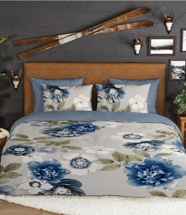 Ritzzly Dekbedovertrek met rits Flanel Gabin