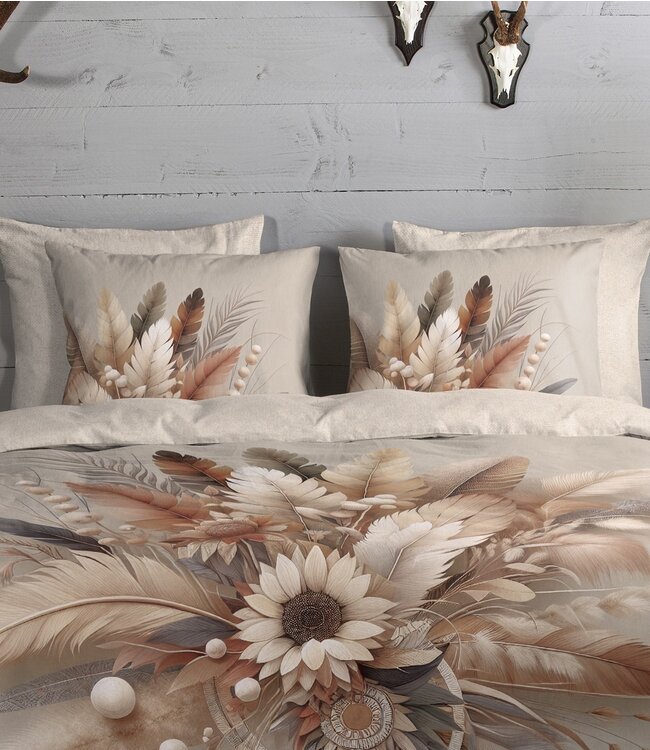 Ritzzly Dekbedovertrek met rits Flanel Barro