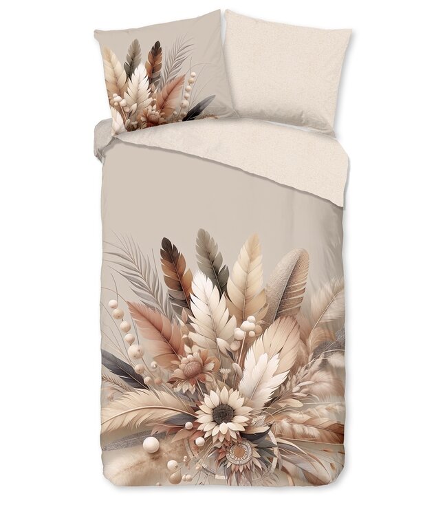 Ritzzly Dekbedovertrek met rits Flanel Barro