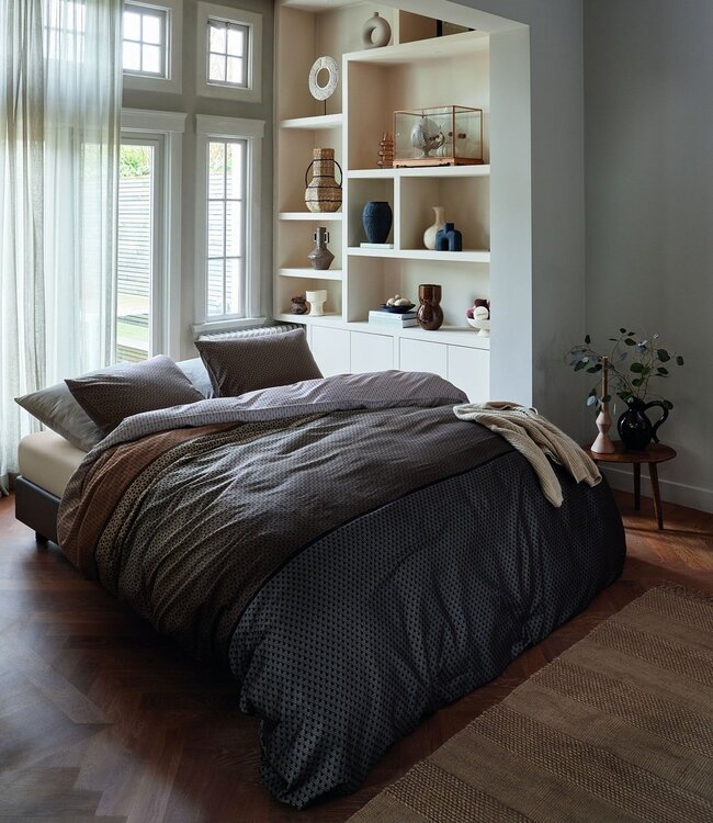 Beddinghouse Dekbedovertrek Carter Brown 240 x 200/220