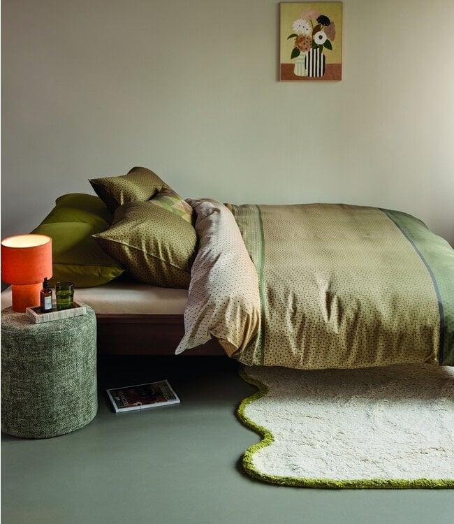 Beddinghouse Dekbedovertrek Carter Green 140 x 200/220