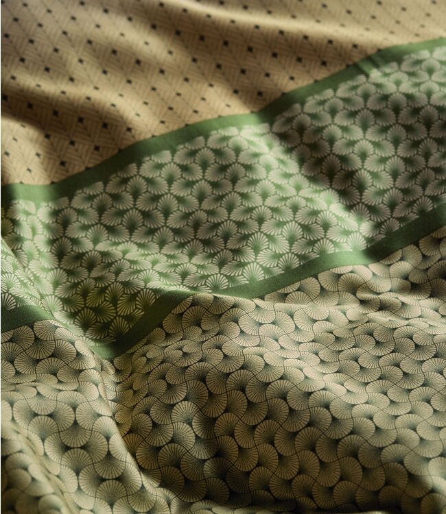 Beddinghouse Dekbedovertrek Carter Green 140 x 200/220