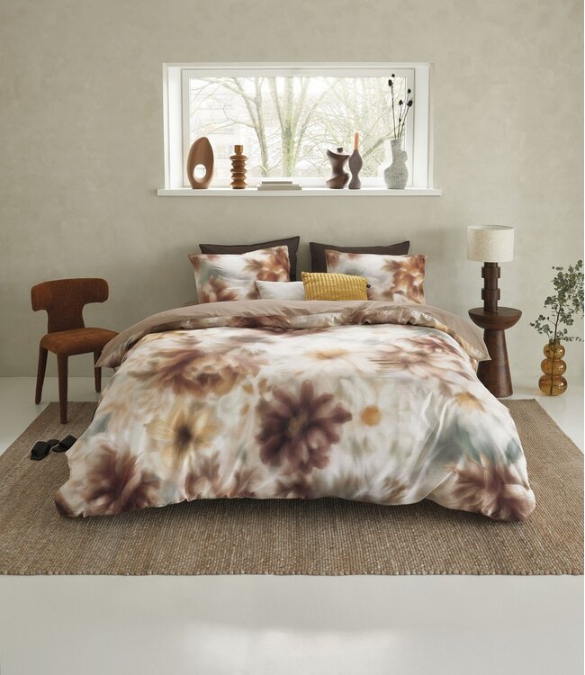 Beddinghouse Dekbedovertrek Satijn Tuuli Naturel