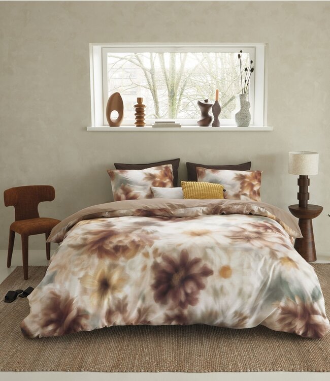 Beddinghouse Dekbedovertrek Satijn Tuuli Naturel