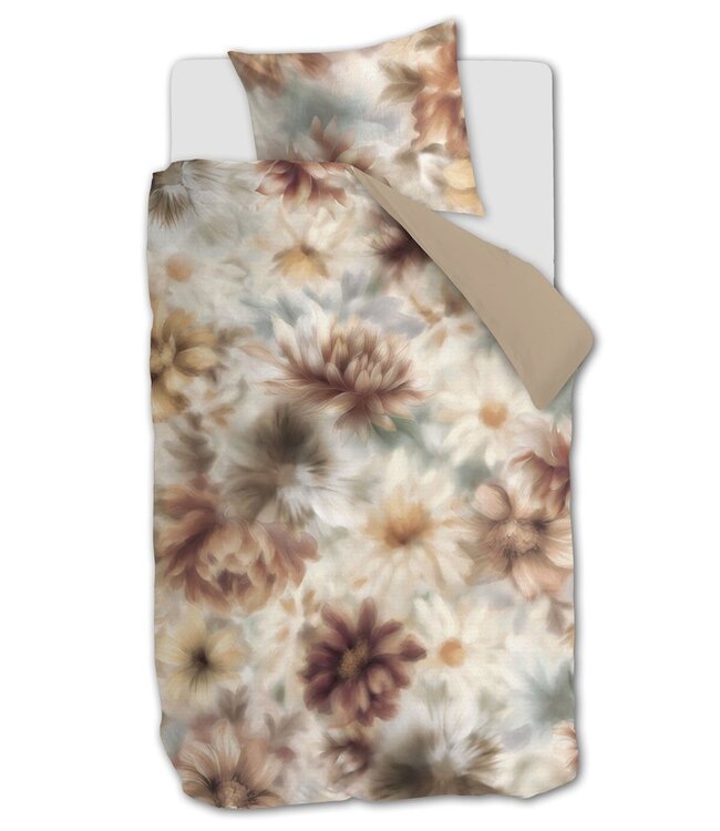 Beddinghouse Dekbedovertrek Satijn Tuuli Naturel 140 x 200/220