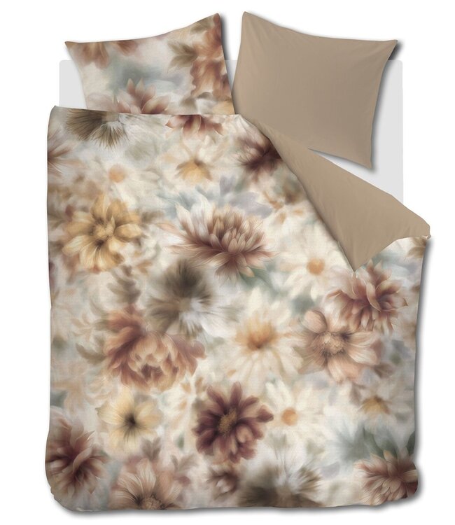 Beddinghouse Dekbedovertrek Satijn Tuuli Naturel 240 x 200/220