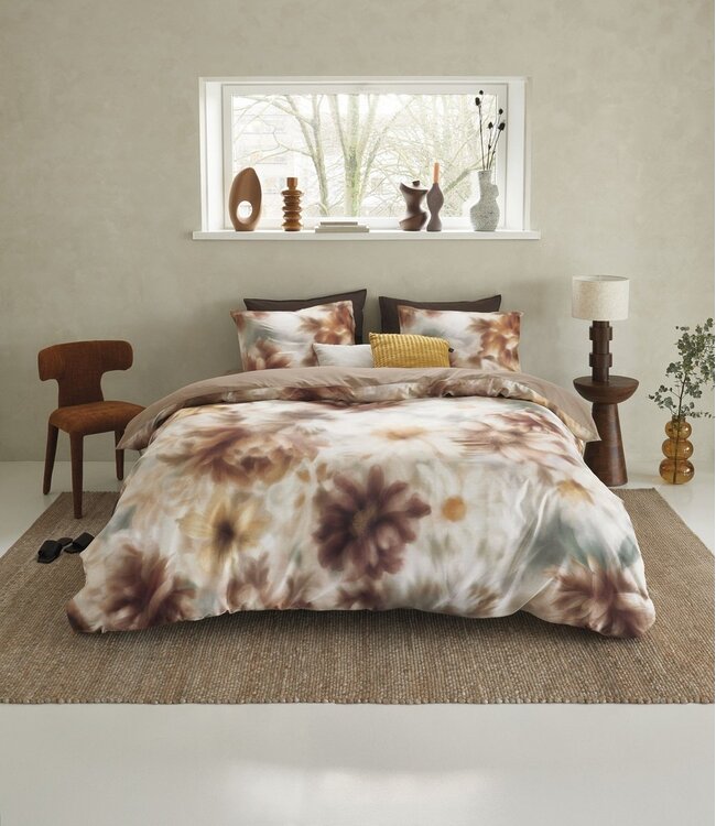 Beddinghouse Dekbedovertrek Satijn Tuuli Naturel 240 x 200/220