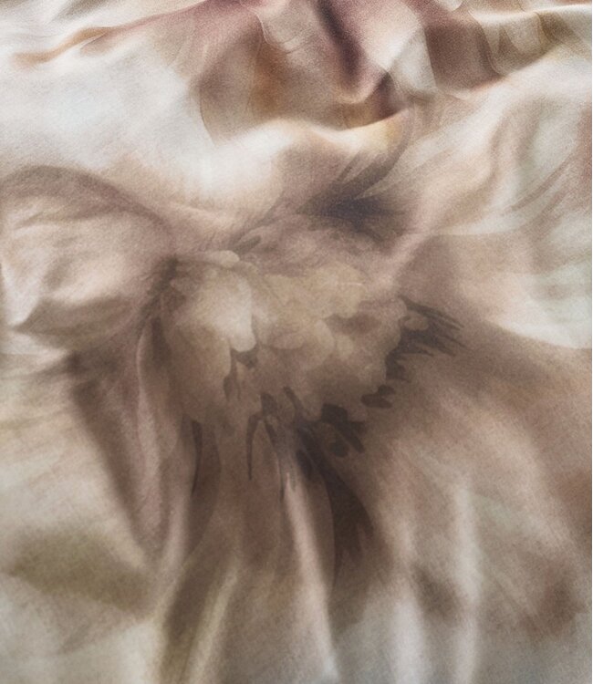 Beddinghouse Dekbedovertrek Satijn Tuuli Naturel 200 x 200/220