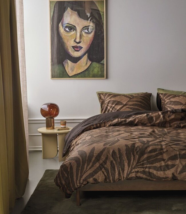 Beddinghouse Dekbedovertrek Katoen Laurie Brown 140 x 200/220