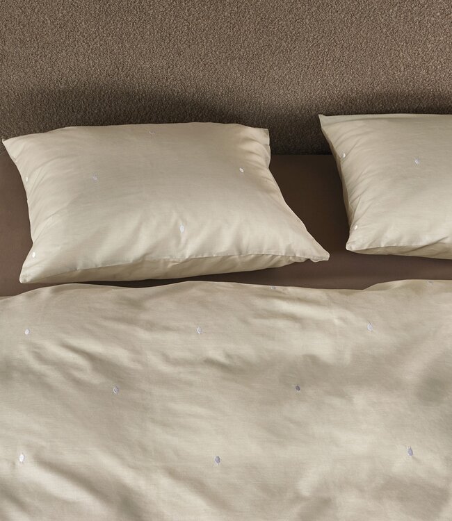 Beddinghouse Dekbedovertrek Katoen Monsoon Sand