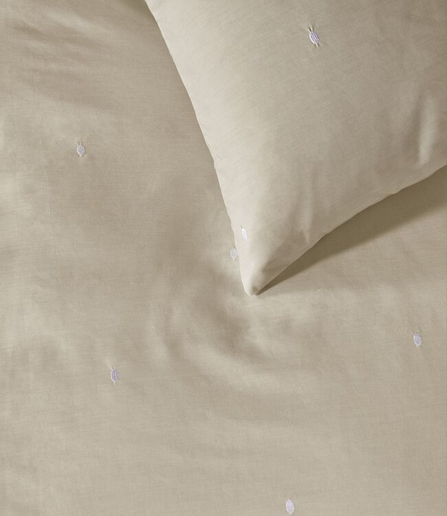 Beddinghouse Dekbedovertrek Katoen Monsoon Sand