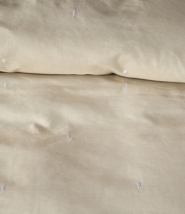 Beddinghouse Dekbedovertrek Katoen Monsoon Sand 140 x 200/220