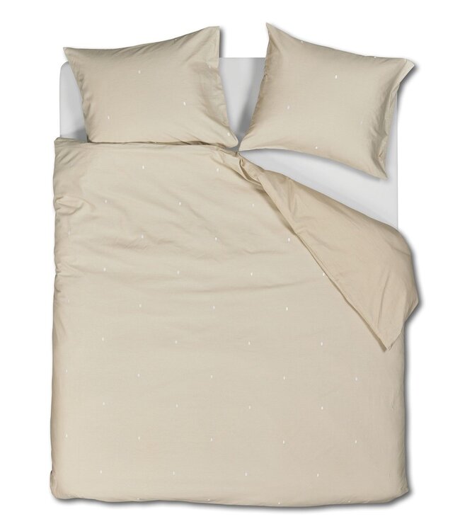 Beddinghouse Dekbedovertrek Katoen Monsoon Sand 240 x 200/220