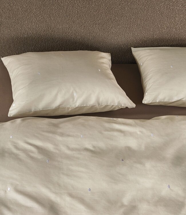 Beddinghouse Dekbedovertrek Katoen Monsoon Sand 200 x 200/220