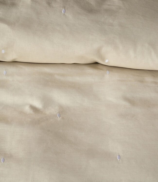 Beddinghouse Dekbedovertrek Katoen Monsoon Sand 200 x 200/220