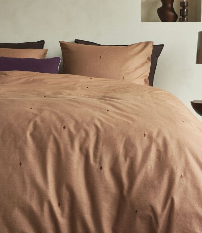 Beddinghouse Dekbedovertrek Katoen Monsoon Light Terra 240 x 200/220